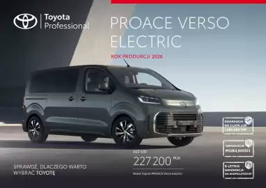 Toyota gazetka | Proace Verso electric Strona 1