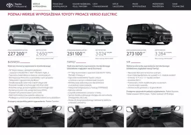 Toyota gazetka | Proace Verso electric Strona 2
