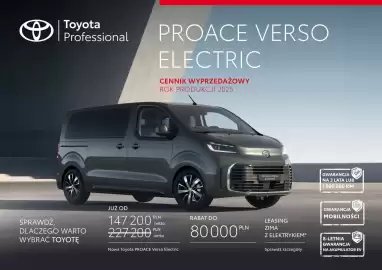 Toyota gazetka | Proace Verso electric Strona 1