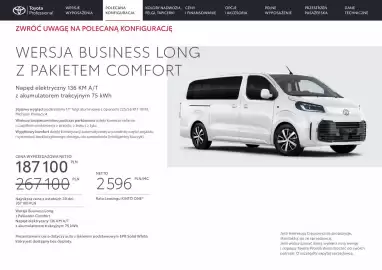 Toyota gazetka | Proace Verso electric Strona 3