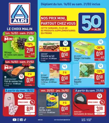 ALDI Dépliant (geldig t/m 21-02)