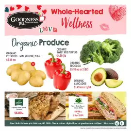 Goodness Me flyer week 6 Page 1