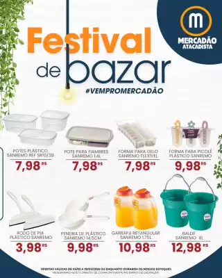 Folheto Mercadão Atacadista (válido até 20-02)