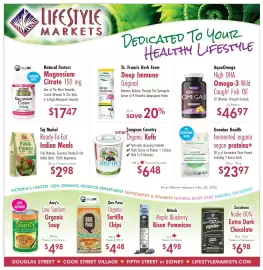 Lifestyle Markets flyer Page 1