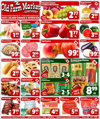 The Old Farm Market flyer