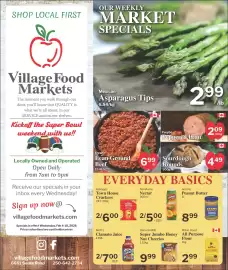 Village Food Markets flyer week 6 Page 1