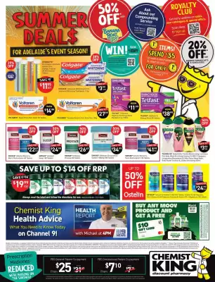 Chemist King catalogue (valid until 18-02)