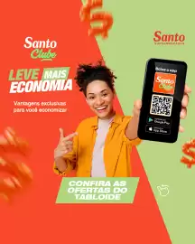 Catálogo Santo Supermercados semana 6 Página 1