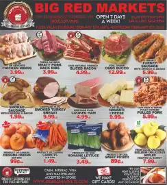 Big Red Markets flyer week 6 Page 1
