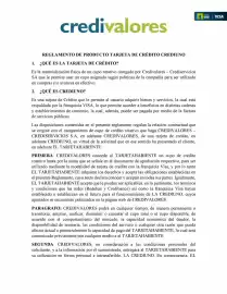 Catálogo Credivalores Página 1