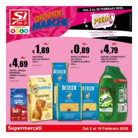Volantino Sì con te Supermercati Pagina 1