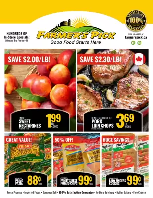 Farmer's Pick flyer (valid until 11-02)