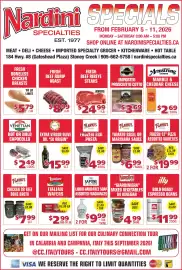 Nardini Specialties flyer week 6 Page 1