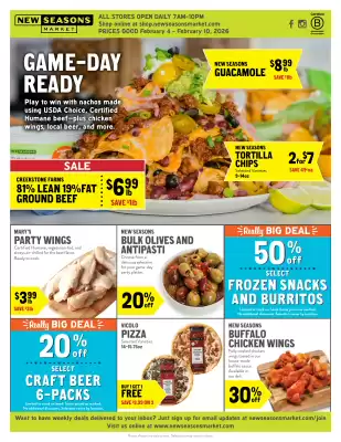 New Seasons Market weekly ad (valid until 10-02)