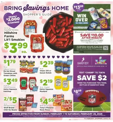 Homeland Market weekly ad (valid until 28-02)