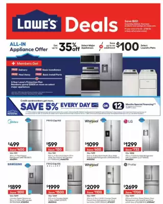 Lowe's weekly ad (valid until 18-02)