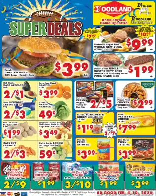 Foodland weekly ad (valid until 10-02)