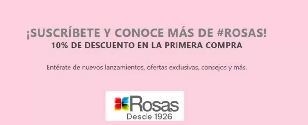 Catálogo Droguería Rosas (válido hasta 30-04)