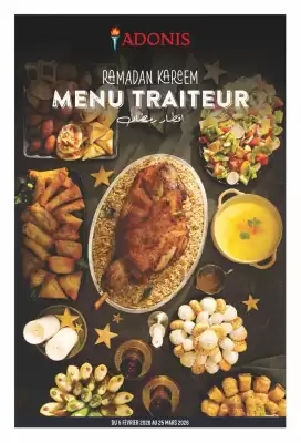 Marché Adonis flyer