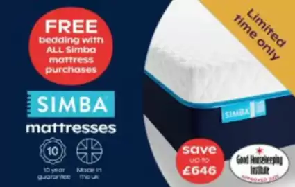 Bensons for Beds leaflet Page 2