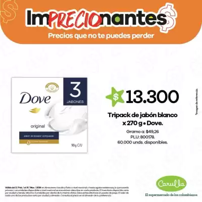 Catálogo Carulla (válido hasta 31-03)