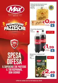 Volantino MAX Supermercati Pagina 1