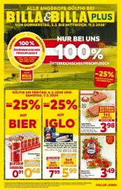 Billa Flugblatt woche 6 Seite 1