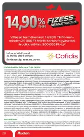 Auchan akciós újság hét 6 Oldal 28