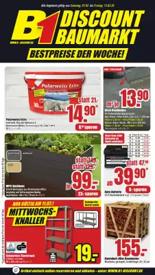 B1 Discount Baumarkt Prospekt (gültig bis 13-02)