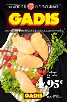 Folleto Gadis (válido hasta el 18-02)