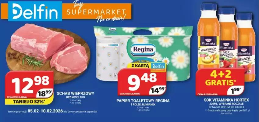 Delfin gazetka (ważność do 10-02)