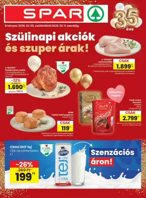 Spar akciós újság