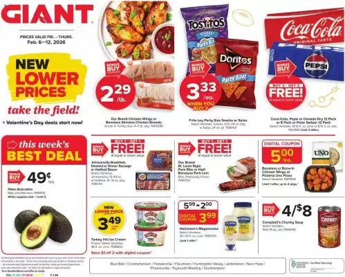 GIANT weekly ad (valid until 13-02)