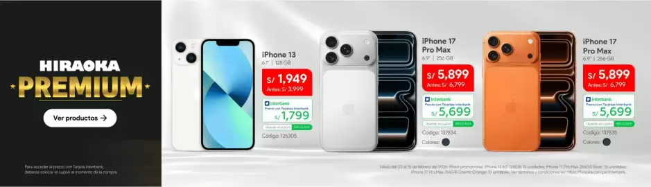 Catálogo Hiraoka Página 3