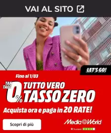 Volantino MediaWorld Pagina 1