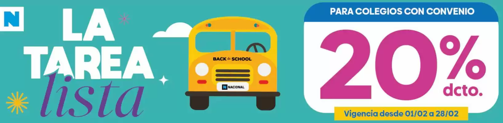 Catálogo Librería Nacional (válido hasta 28-02)