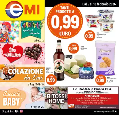 Volantino Emi Supermercati (valido fino al 18-02)