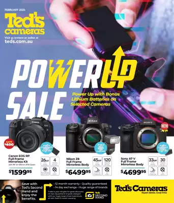 Teds Cameras catalogue (valid until 1-03)