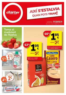 Folleto Supermercados Charter (válido hasta el 25-02)