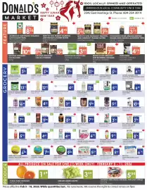 Donald's Market flyer Page 1