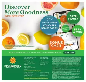 Community Natural Foods flyer Page 13