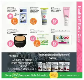 Community Natural Foods flyer Page 6