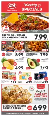 IGA flyer