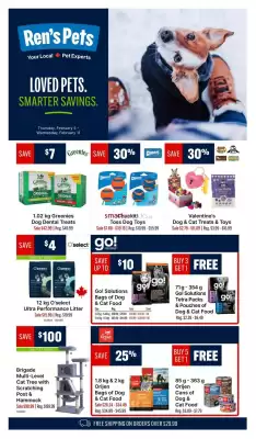 Ren’s Pets Depot flyer (valid until 11-02)