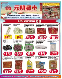 Yuan Ming Supermarket flyer week 6 Page 1