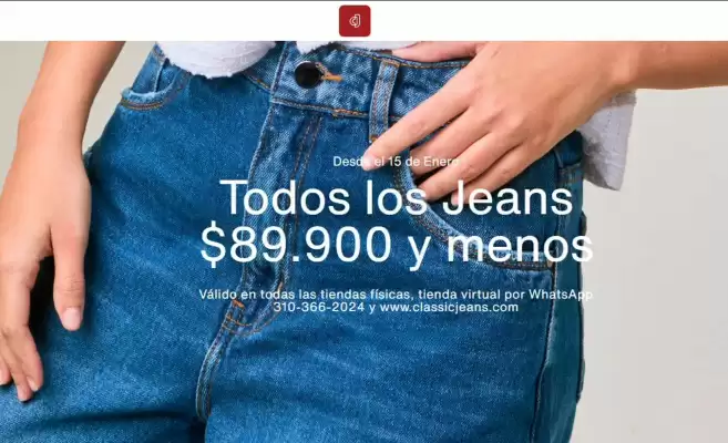Catálogo Classic Jeans (válido hasta 15-02)