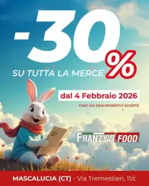 Volantino Franzy's Food Pagina 1