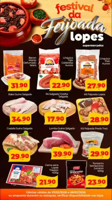 Folheto Lopes Supermercados (válido até 8-02)