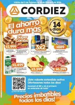 Folleto Cordiez (válido hasta 18-02)