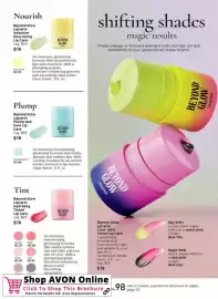 Avon catalogue Page 22